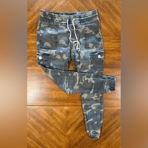 Camouflage Cargo Jogger Pants